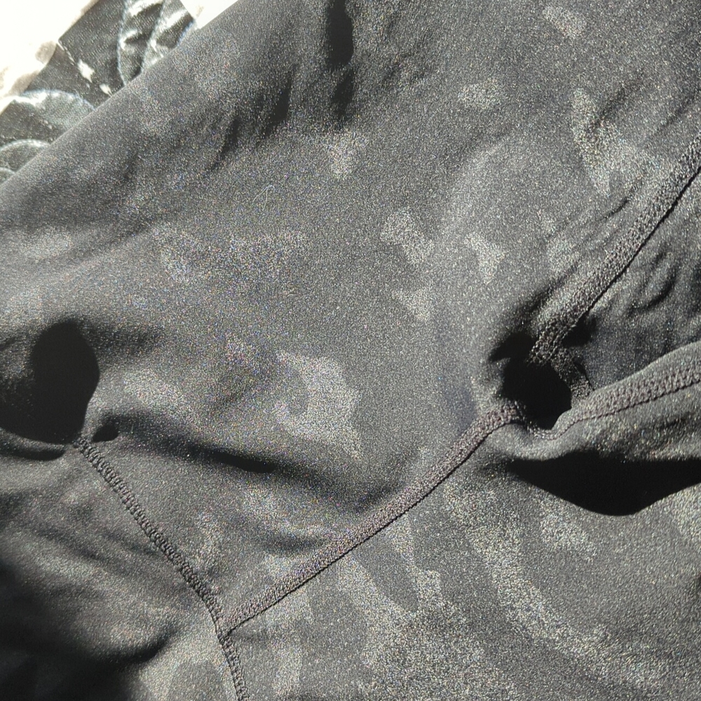 Black battleship luxe leggings